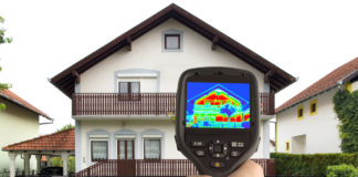Thermal Image Of A Home