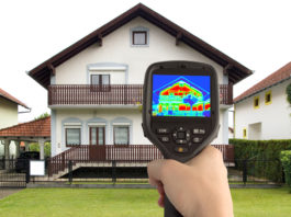 Thermal Image Of A Home